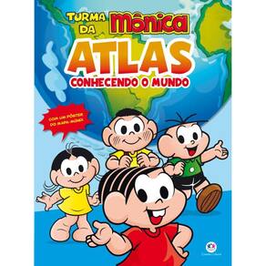 Turma da Mônica - Atlas - Conhecendo o mundo