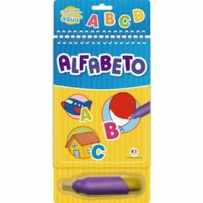 Colorindo Com Água - Alfabeto