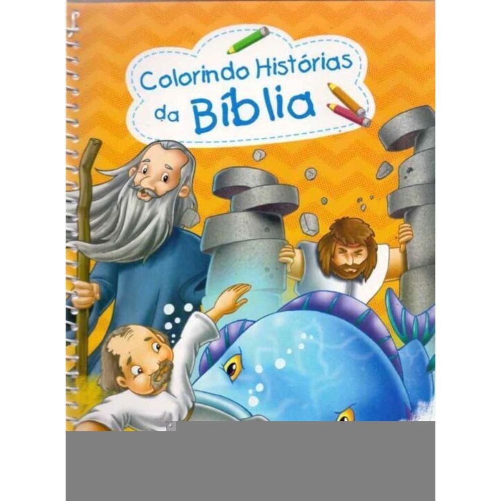 Colorindo Historias Da Biblia - Vol. Unico
