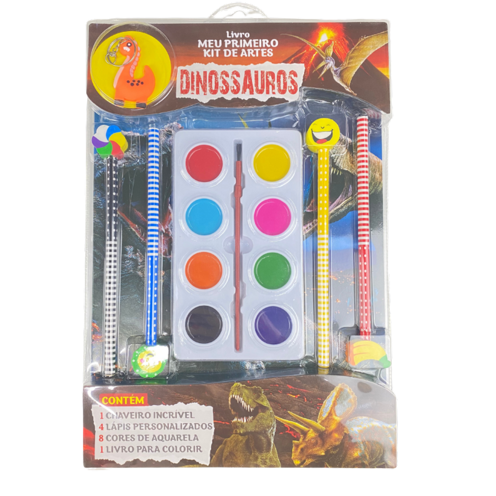 Meu Primeiro Kit de Artes - Dinossauros