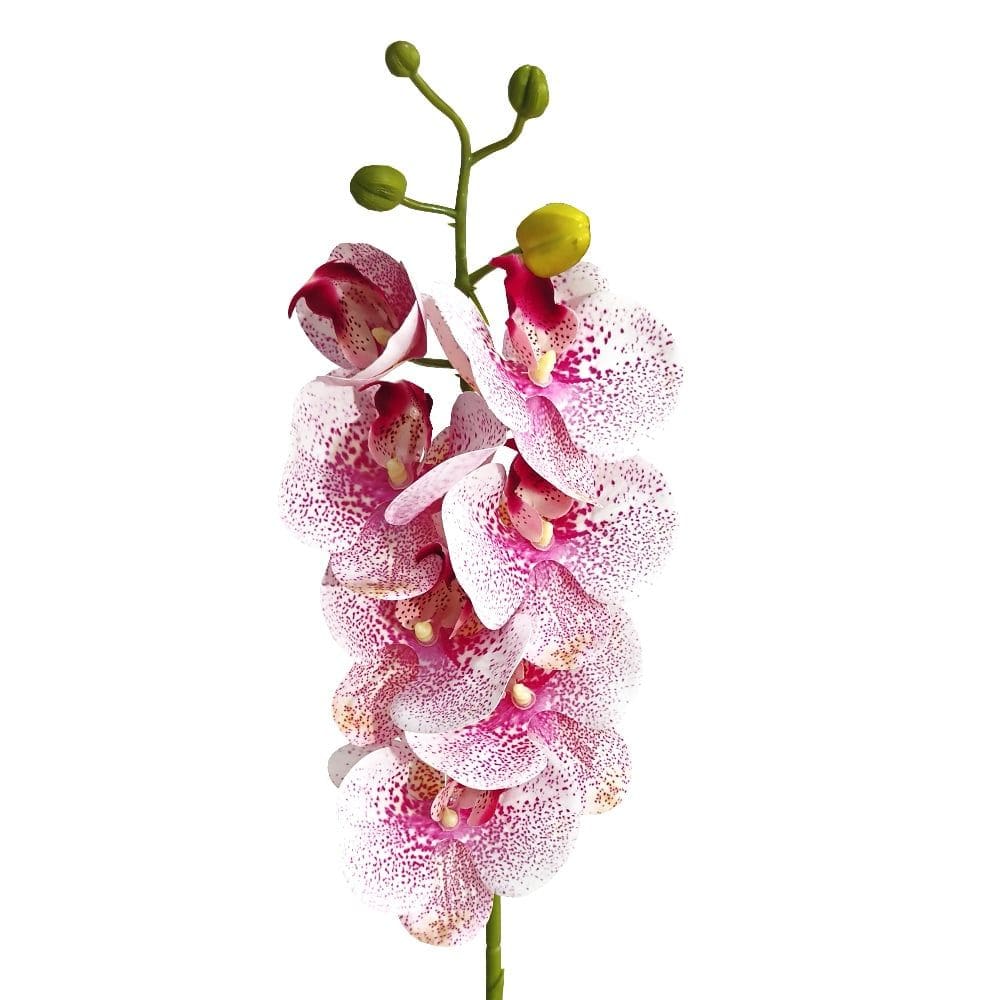 Haste Artificial Orquídea 3D X7 Decorativo