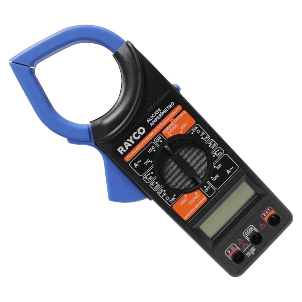 Alicate Amperímetro Digital Rayco 12123