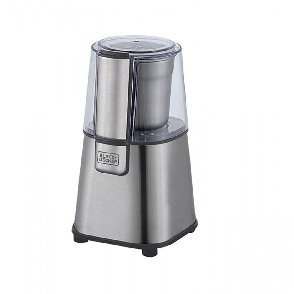 Moedor Elétrico Cafés e Grãos Gourmand Gris Inox - MG200 Black+Decker
