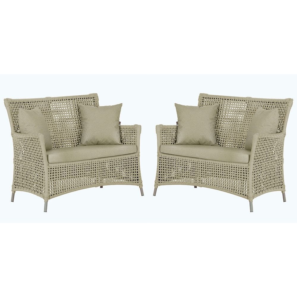 2 Sofás Área Externa Igapó Alumínio