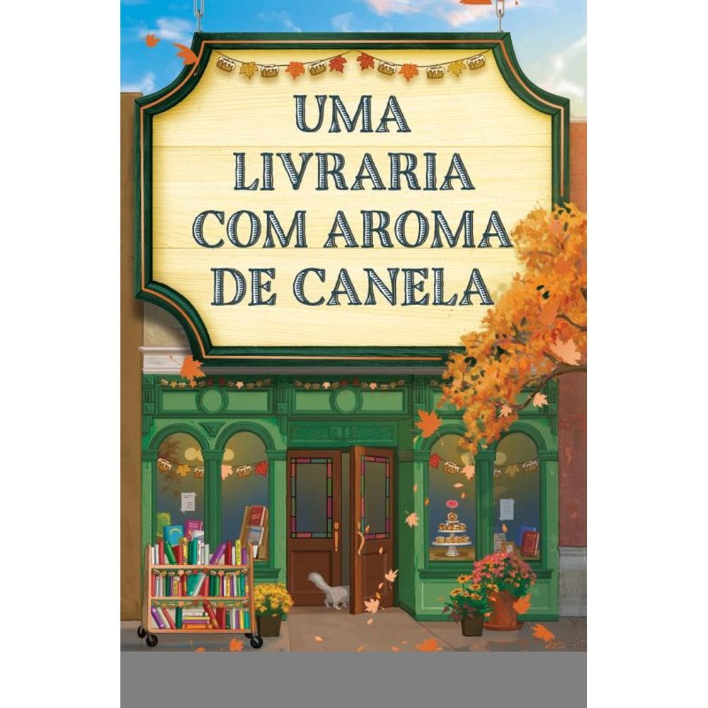 Uma livraria com aroma de canela