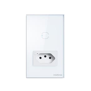 Tomada Simples 10a Smart Wi-fi Ets 2001 Branco 4850066