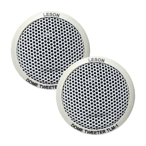 Tweeter Leson Tlm-1 Niobium Line Kit Com 2 Pecas 200w Piezoeletrico - Branco