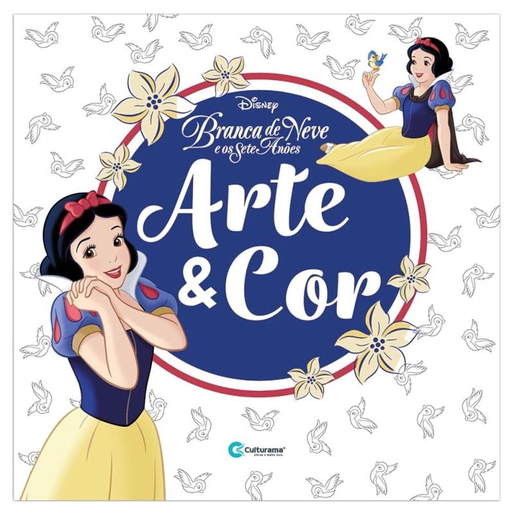 Arte E Cor Branca De Neve - Culturama