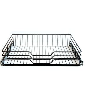 Gaveta Fruteira Deslizante Preto 470x110x450mm 2472 Jomer