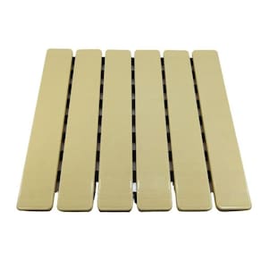 Tapete Estrado Para Banheiro Cobalto Plastic - Marfim