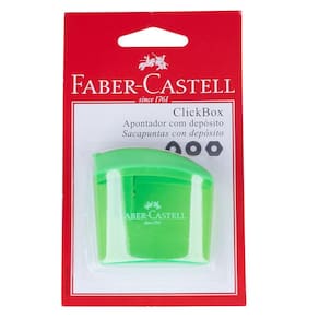 Apontador de Lápis com Depósito ClickBox Faber Castell