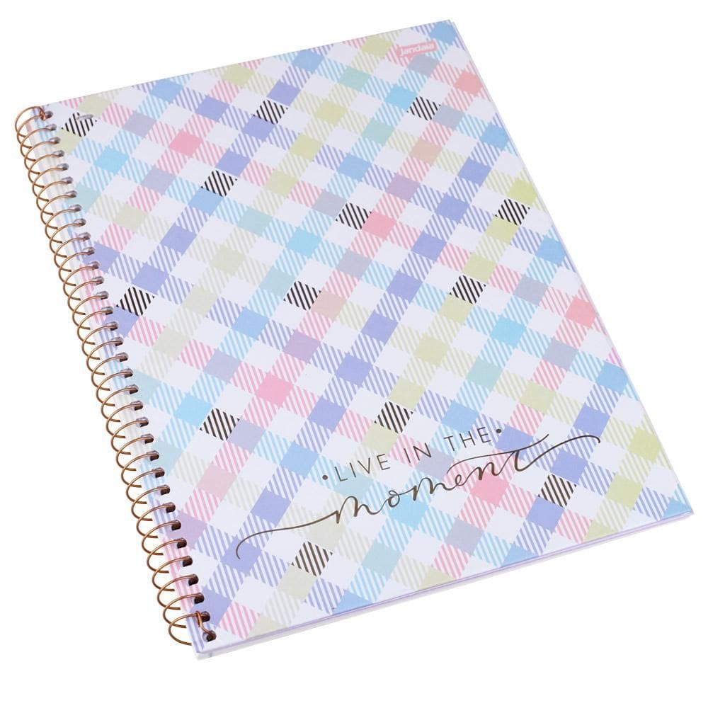 Caderno Universitário La Creme 1 Matéria 80 Folhas Jandaia
