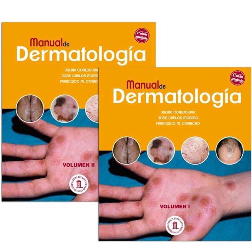 Manual De Dermatologia 2 Vols (Espanhol)