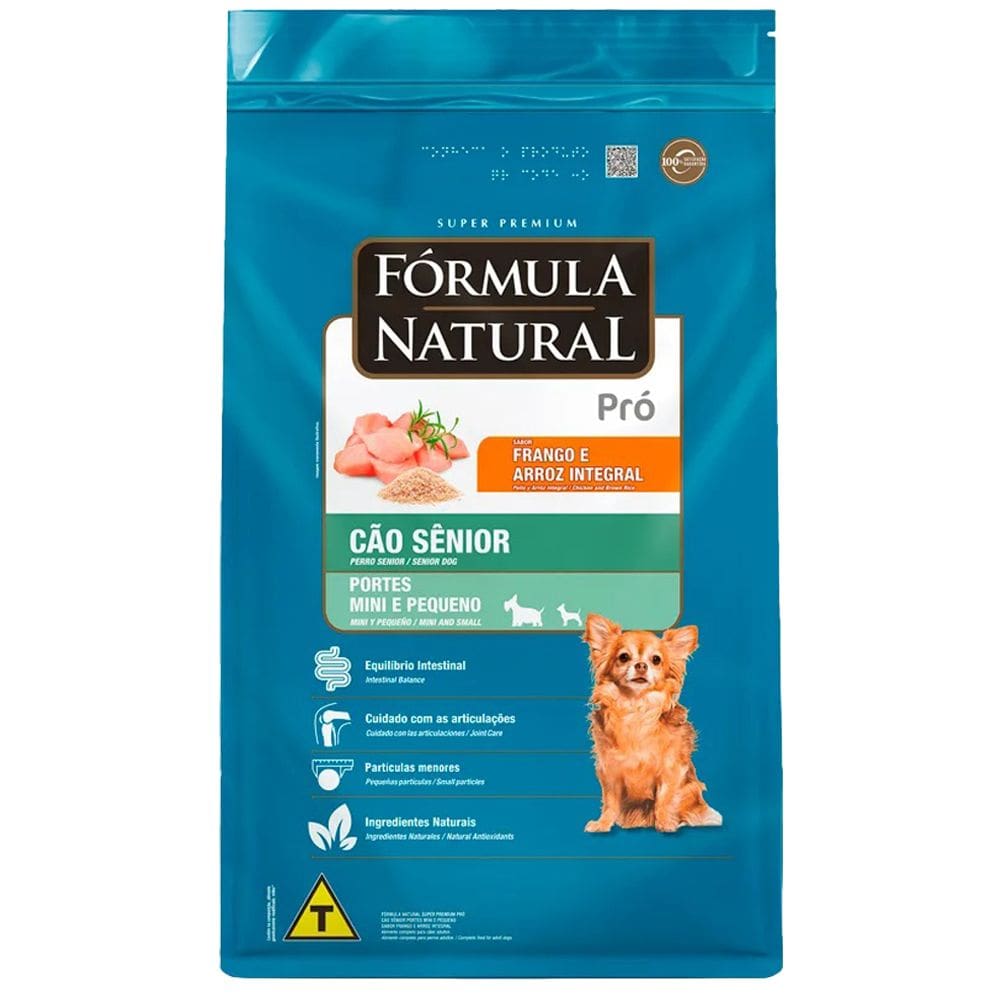 Ração Fórmula Natural Pró Cães Sênior Raças Mini e Pequenas 10,1kg