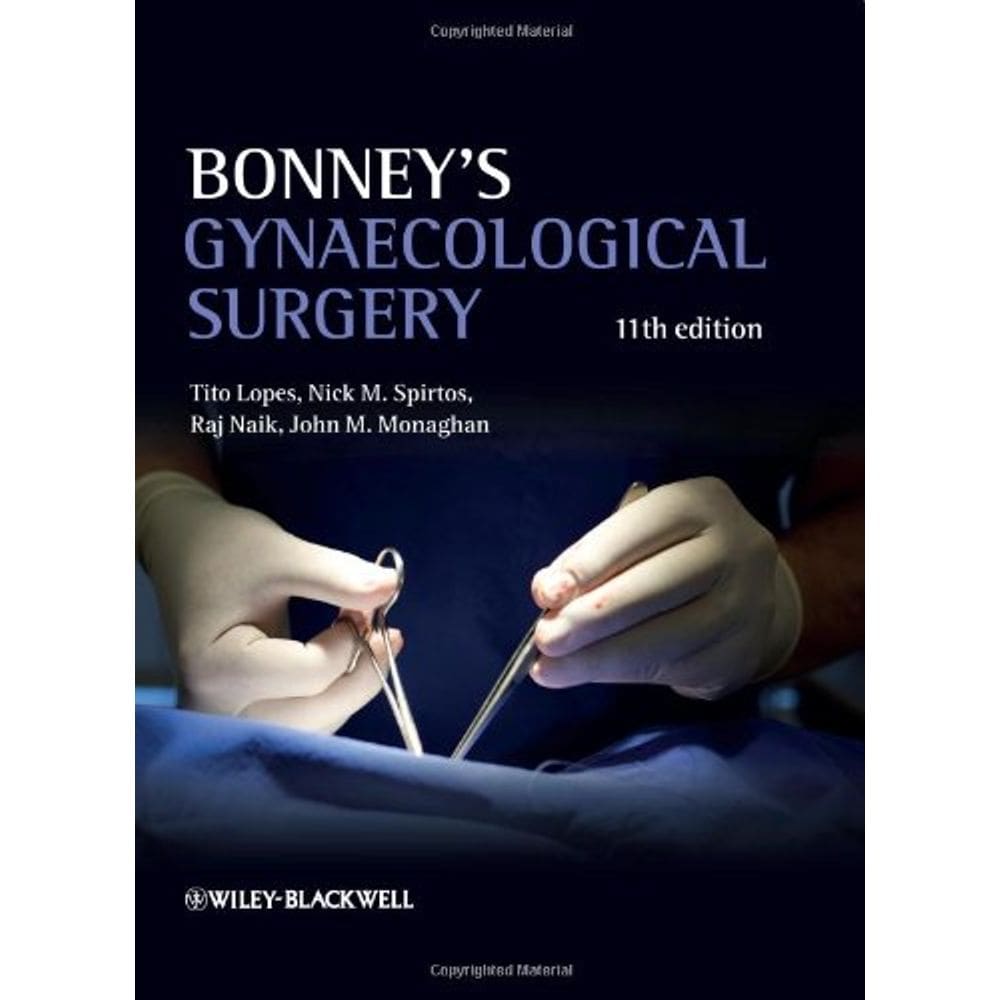 Bonneys Gynaecological Surgery