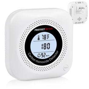 Detector de monóxido de carbono PROTECTMETER com temperatura e umidade