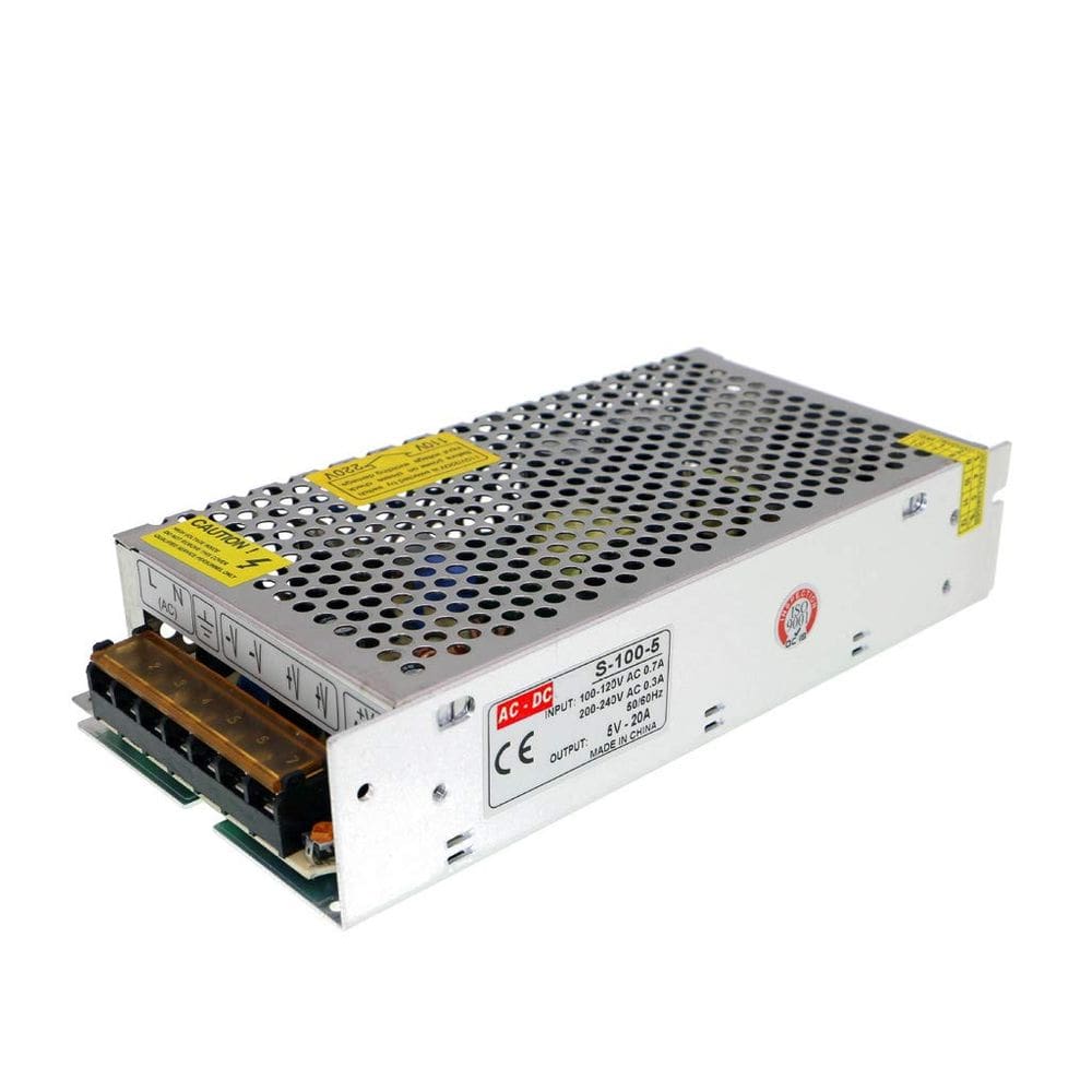 Fonte de alimentação HAILI 5V 20A 100W AC110/220V a 5V Universal