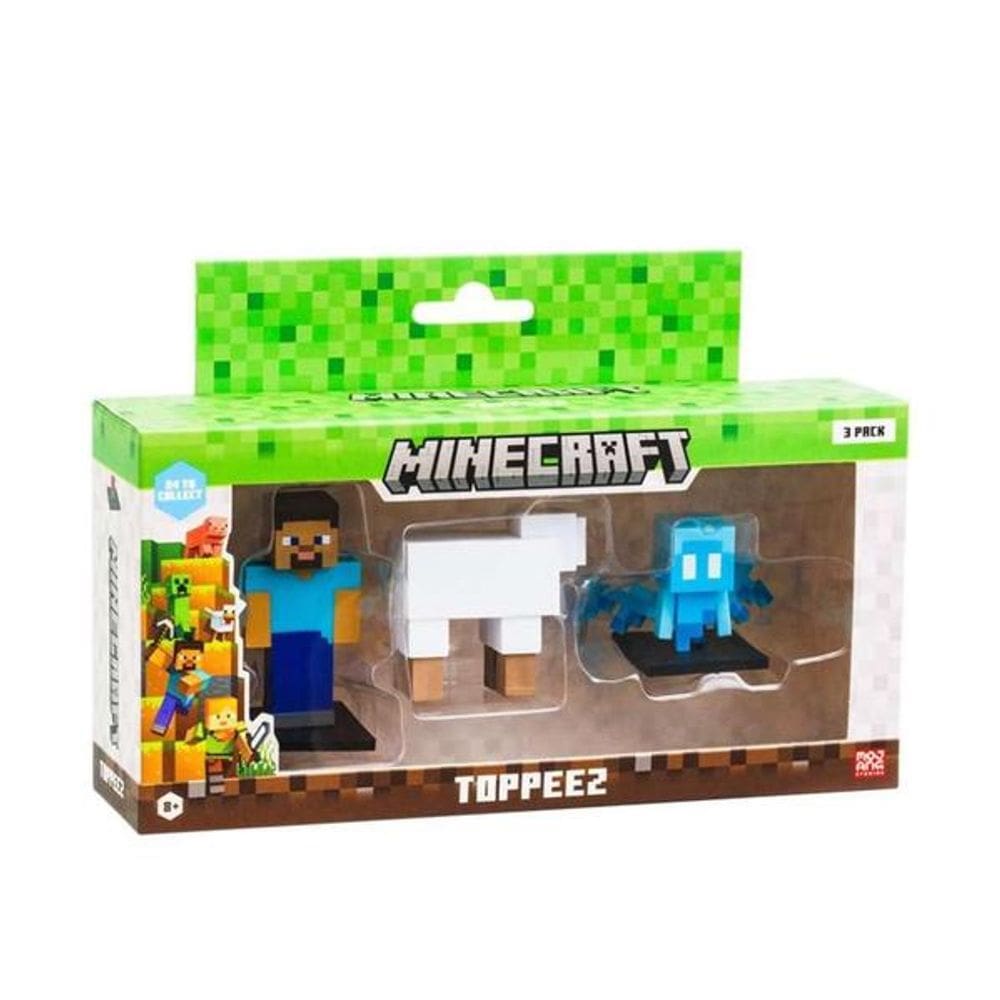 Boneco - Minecraft Steve,Ovelha,Allay MULTIKIDS