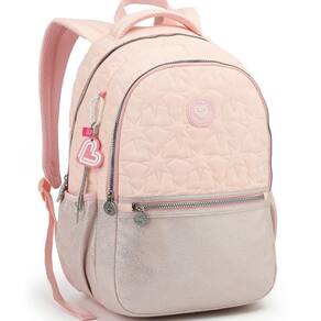 Mochila Costas 18 Color Up Passeio Escolar Viagem - Rosa