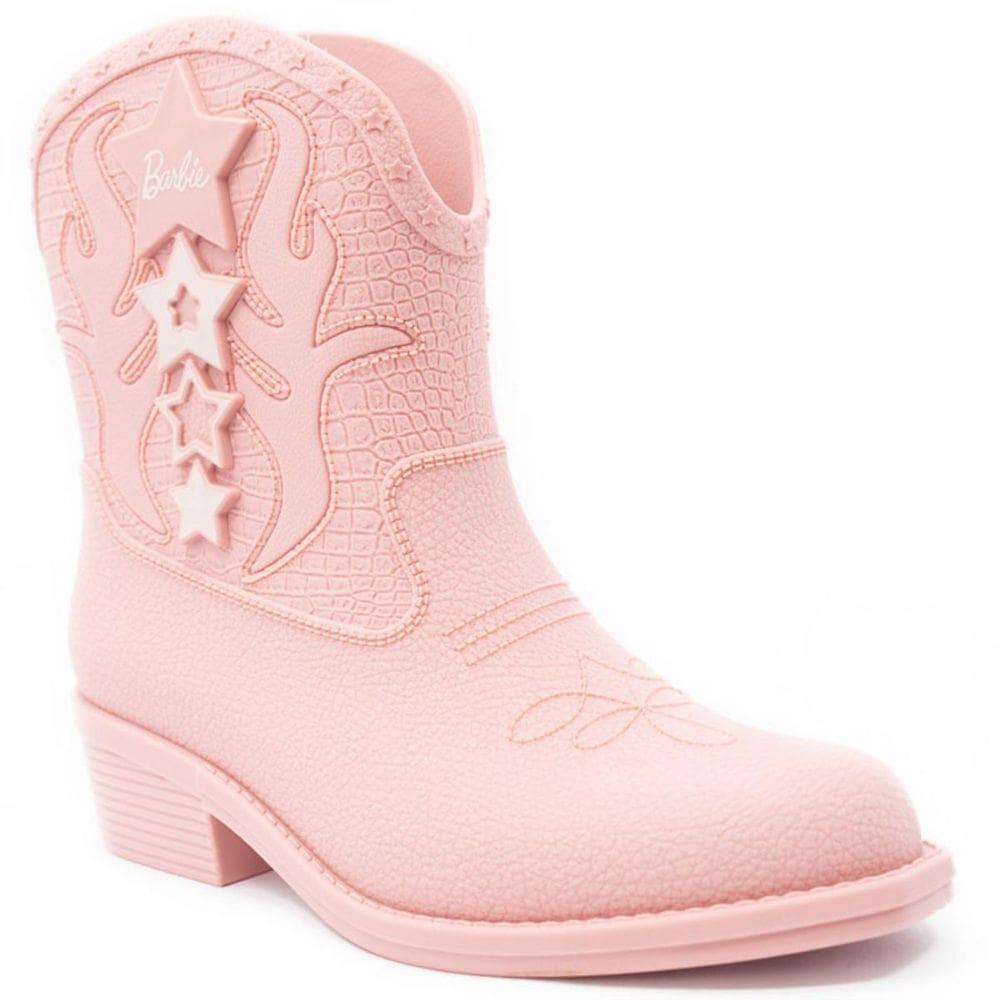 Bota Barbie Western Grendene Kids Menina - Rosa