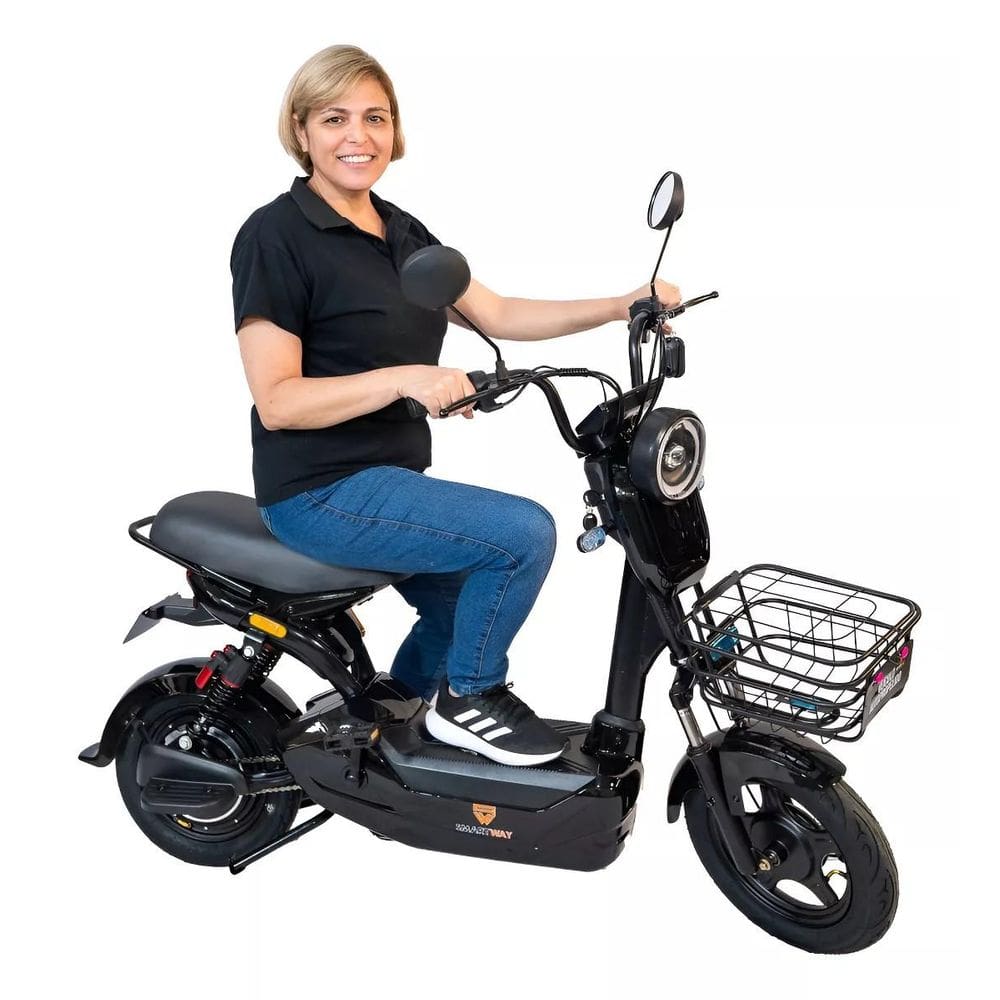 Bicicleta Elétrica Confort 500w Adulto Sem CNH Scooter