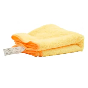 Kit Com 3 Flanela Amarela Microfibra 40x60cm Cadillac
