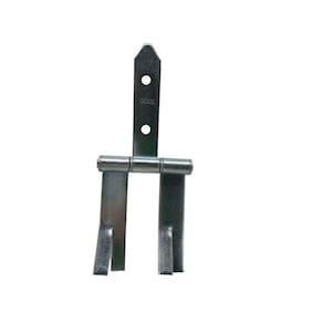 Dobradiça De Portão Haste Dupla Chumbar Rocha 150x32x44mm