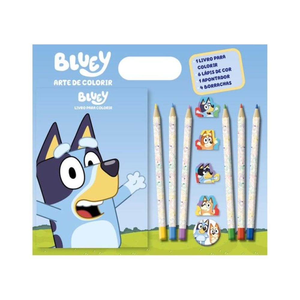 Bluey Arte De Colorir