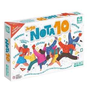 Jogo Nota 10 - 180 Cartas - Nig Brinquedos