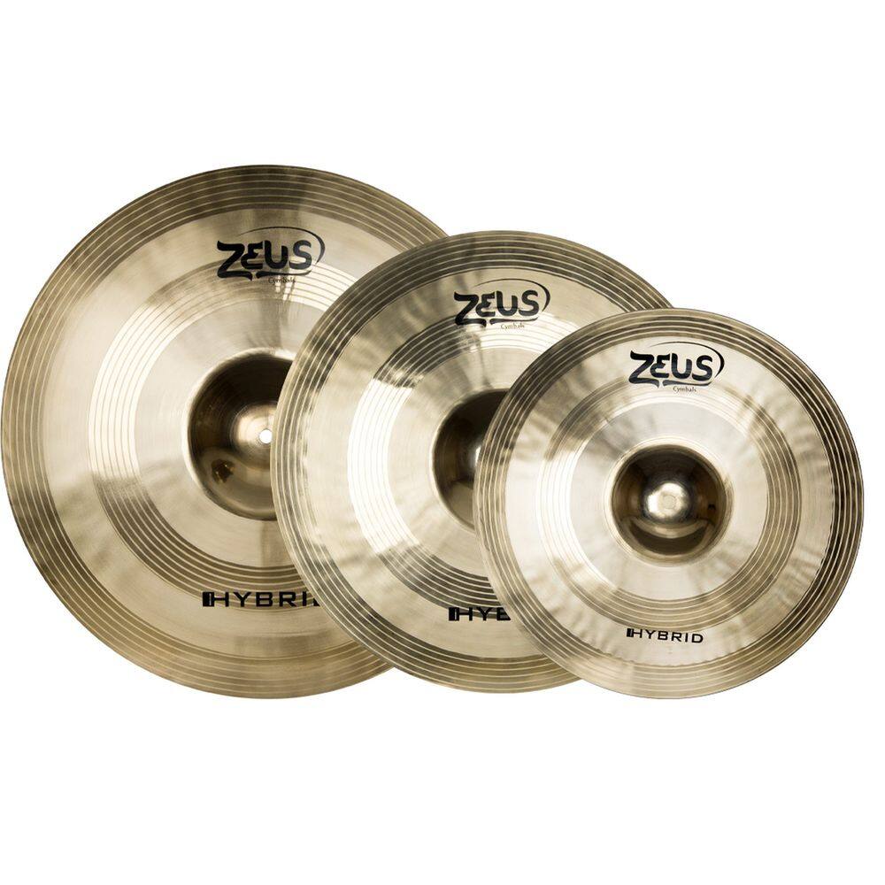 SET PRATOS P/ BATERIA ZEUS HYBRID | Casas Bahia
