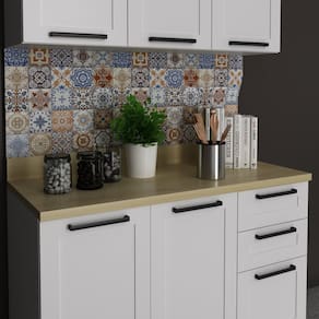 Tampo para Balcão 120cm 100% Mdf 120cm Carvalho Tropical