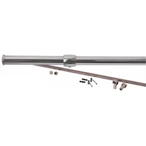 Tubo Barra Cozinha Para Aramados 5/8 X 120cm Inox Jomer 3041