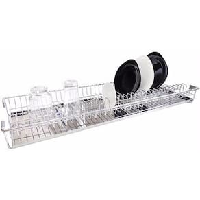 Escorredor Pratos Embutir Fixo 67cm Bandeja Jomer Inox 3071