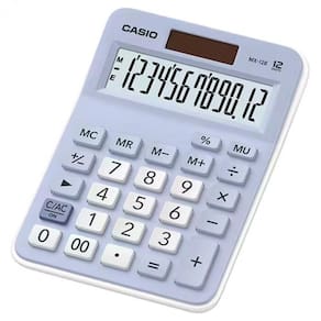 Calculadora de Mesa 12 Digitos Azul MX-12B-LB