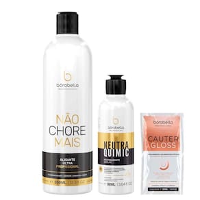 Kit Progressiva Not Cry More e Neutraquimic Borabella