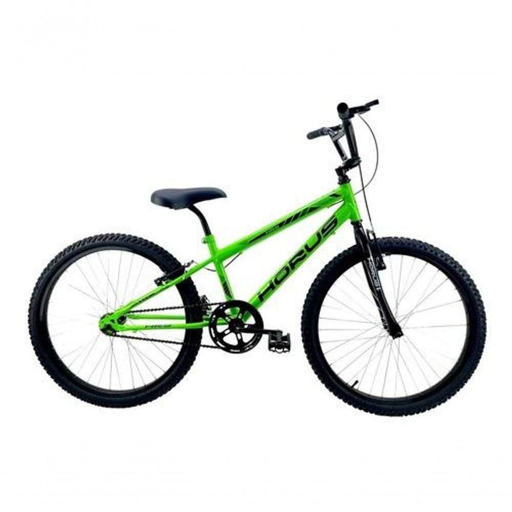 Bicicleta Aro 24 Masculina Sem Marcha - Horus Verde
