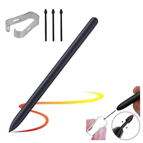 Caneta Para Galaxy Tab S7 Plus 12,4 + Kit 3 Pontas