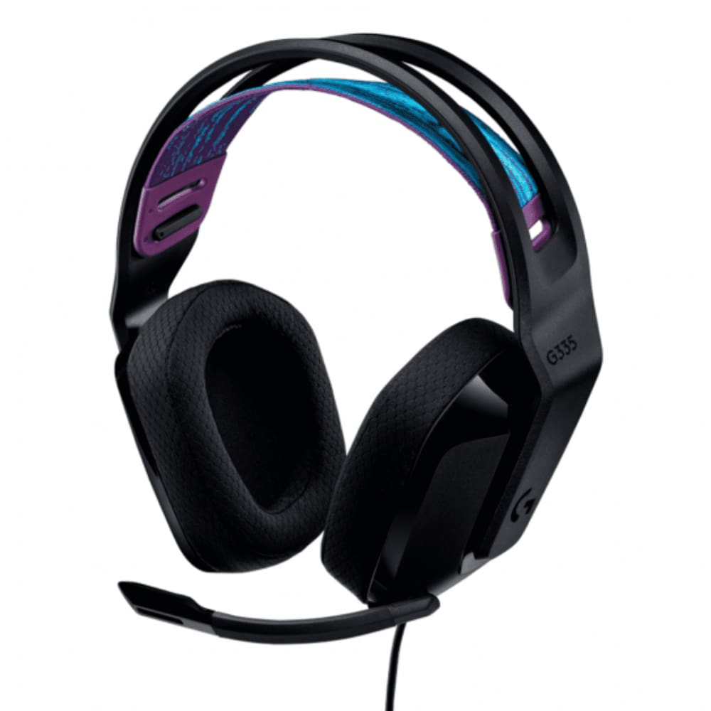 Headset Gamer Logitech G335 Preto Estéreo USB 981-000977