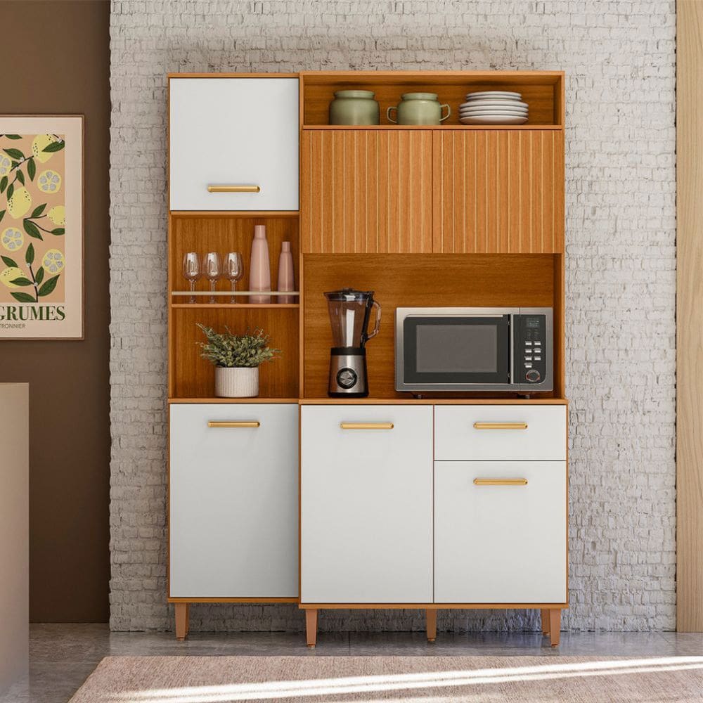 Kit Cozinha July 6 portas 1 gaveta