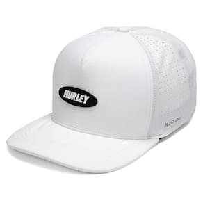Boné Hurley Aba Curva Fastplate WT25 Branco