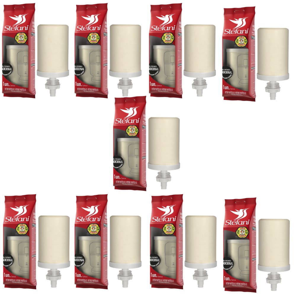 Kit 9 Velas Para Filtro Barro Tradicional Stéfani São João