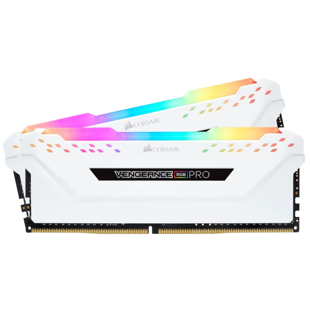 Memória RAM Corsair Vengeance RGB 32GB DDR4 3200mhz Branco