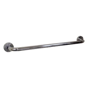 Alça De Apoio Banheiro Inox 50cm Idoso Deficiente Barra Cadeirante Acessibilidade Resistente Box Segurança