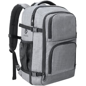 Mochila de viagem Dinictis 40L Carry-on Flight 17" para laptop cinza