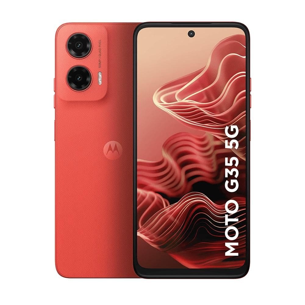 Smartphone Moto G35 5G, 256GB, Câmera Dupla 50MP, Coral, MOTOROLA MOTOROLA