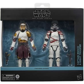 Boneco de ação Star Wars The Black Series Captain Enoch & Night Trooper 15cm