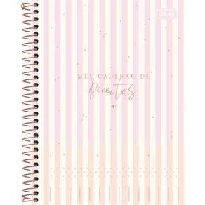 Caderno Espiral de Receitas Colegial Soho 80 Folhas 90g/m² Capa Dura - Tilibra
