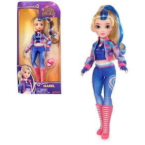Boneca Unicorn Academy Isabel com cabelo destacado 24 cm com acc