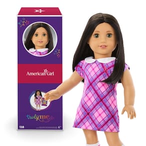 Boneca American Girl Truly Me de 18 polegadas #128 com olhos verdes