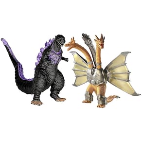 Toy Action Figures TWCare Legendary Shin Godzilla vs Mecha King Ghidorah, conjunto de 2